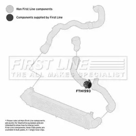 FIRST LINE fth1593 -  Трубка нагнетаемого воздуха